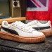 Puma Suede Platform core Runing Shoes-Black_20309