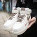 AIR FORCE 1 HIGH AF1 Running Shoes-White/Black_37281