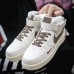 AIR FORCE 1 HIGH AF1 Running Shoes-White/Black_37281