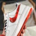 Air Force 1 '07 LV8 AF1 Running Shoes-White/Red_50340