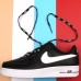 Air Force 1 Low AF1 Running Shoes-Black/White_24956