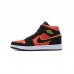 Jordan 1 Series AJ1 Running Shoes-Black/White_40452
