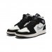 Jordan 1 Series AJ1 Running Shoes-Black/White_32637