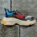 Balenciaga Triple-S Sneaker 17FW ins Running Shoes-Gray/Black_57775
