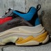Balenciaga Triple-S Sneaker 17FW ins Running Shoes-Gray/Black_57775