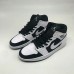 AIR‎ JORDAN 1 LOW‎ OG Running Shoes-Black/White_88289