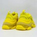 Balenciaga Triple-S Sneaker 17FW ins Running Shoes-All Yellow_98209