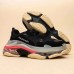 Balenciaga Triple-S Sneaker 17FW ins Running Shoes-Black/White_66718
