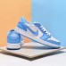 SB Air Jordan 1 Low​ Qs​ ‌Running Shoes-White/Blue_29458
