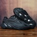 YEEZY BOOST 700 "Salt" Retro Clunky Sneaker ulzzang ins Running Shoes-All Black_64978
