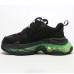 Balenciaga Triple-S Sneaker 17FW Clunky Sneaker ulzzang ins Running Shoes-Black/Green_14099