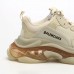 Balenciaga Triple-S Sneaker 17FW Clunky Sneaker ulzzang ins Running Shoes-Khkai/Gold_22169