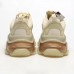 Balenciaga Triple-S Sneaker 17FW Clunky Sneaker ulzzang ins Running Shoes-Khkai/Gold_22169