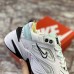 Air Monarch the​ M2K Tekno​ Retro Running Shoes-White/Black_82580