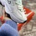 Air Monarch the​ M2K Tekno​ Retro Running Shoes-White/Black_82580