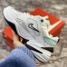 Air Monarch the​ M2K Tekno​ Retro Running Shoes-White/Black_82580