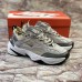 Air Monarch the​ M2K Tekno​ Retro Running Shoes-Gray/Black_86892