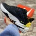Air Monarch the​ M2K Tekno​ Retro Running Shoes-Black/White_24865