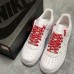 Crossover Supremex 20SS AIR FOCRE 1 Low AF1 Running Shoes-White/Red_44347