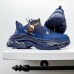 Balenciaga Triple-S Sneaker 17FW Clunky Sneaker ulzzang ins Running Shoes-Navy Blue_31437
