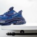 Balenciaga Triple-S Sneaker 17FW Clunky Sneaker ulzzang ins Running Shoes-Navy Blue_31437