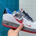 Air Force 1script swoosh AF1 Running Shoes-White/Gray_56145
