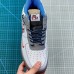 Air Force 1script swoosh AF1 Running Shoes-White/Gray_56145
