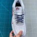 Air Force 1script swoosh AF1 Running Shoes-White/Blue_94122