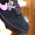 AIR FORCE 1 LV8 AF1 Running Shoes-Black/Pink_74640
