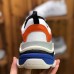 Balenciaga Triple-S Sneaker 17FW Clunky Sneaker triple Running Shoes-Gray/Orange_95616