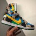 Ben & Jerry's x SB Dunk Low Pro QS Running Shoes-Brown/Blue_95727