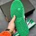 Crossover Air Jordan 1 Low AJ1 Running Shoes-Green/White_66506