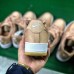 Air Force 1 Low Clot Rose Gold Silk AF1 Running Shoes-Gold/White_37902