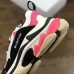Balenciaga Triple-S Sneaker 17FW ins Women Running Shoes-Black/Pink