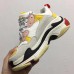 Balenciaga Triple-S Sneaker 17FW ins Women Running Shoes-Gray/White