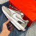 SACAI LDV Waffle Sacai Retro Running Shoes-Gray/White