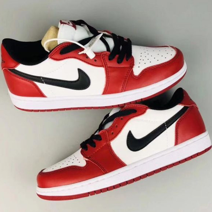 Crossover Air Jordan Running Shoes-Red/White