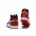 Crossover Jordan Air Series AJ1 Running Shoes-White/Red-8879675