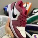 Crossover Air Jordan 1 Retro Low AJ1 Running Shoes-Red/White-6996858