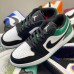 Crossover Air Jordan 1 Retro Low AJ1 Running Shoes-Black/White-9617097