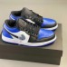 Crossover Air Jordan 1 Retro Low AJ1 Running Shoes-Black/Blue-2025851