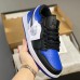 Crossover Air Jordan 1 Retro Low AJ1 Running Shoes-Black/Blue-2025851