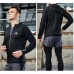 Adidas 4 Piece Set Quick drying For men's Running Fitness Sports Wear Fitness Clothing men Training Set Sport Suit-7149937