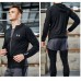 Under Armour 3 Piece Set Quick drying For men's Running Fitness Sports Wear Fitness Clothing men Training Set Sport Suit-7744138
