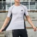 Adidas 3 Piece Set Quick drying For men's Running Fitness Sports Wear Fitness Clothing men Training Set Sport Suit-4224182