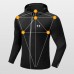 Under Armour 3 Piece Set Quick drying For men's Running Fitness Sports Wear Fitness Clothing men Training Set Sport Suit-1576550