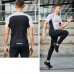 Under Armour 2 Piece Set Quick drying For men's Running Fitness Sports Wear Fitness Clothing men Training Set Sport Suit-3889117
