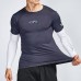 Under Armour 3 Piece Set Quick drying For men's Running Fitness Sports Wear Fitness Clothing men Training Set Sport Suit-1423876