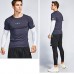 Adidas 4 Piece Set Quick drying For men's Running Fitness Sports Wear Fitness Clothing men Training Set Sport Suit-4425515