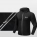 Under Armour 3 Piece Set Quick drying For men's Running Fitness Sports Wear Fitness Clothing men Training Set Sport Suit-6391432